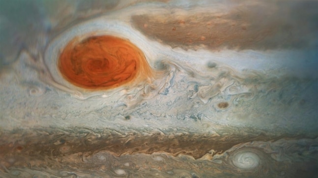 Wind speed in Jupiter's Great Red Spot increases by 8%, Earth could fit inside it - SCIENCE News