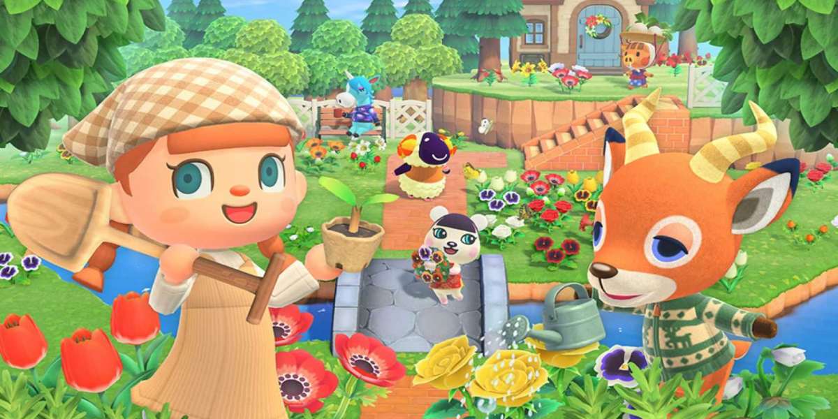 One of the available video games is known as Animal Crossing: New Horizons