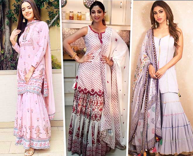 Cotton Shara Kurta – शरारा कुर्ते के ये डिजाइन आपको देंगे परफेक्ट फेस्टिव लुक