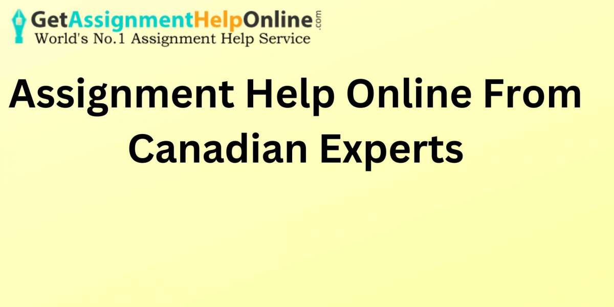 Assignment Help Online From Canadian Experts