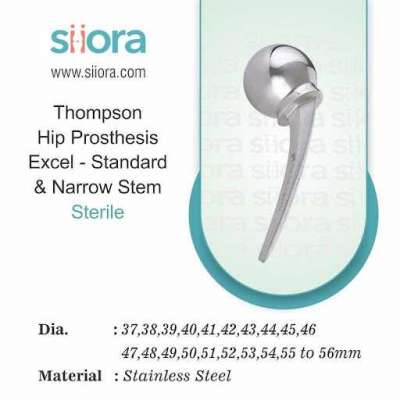 Thompson Hip Prosthesis Excel - Standard & Narrow Stem – Sterile Profile Picture