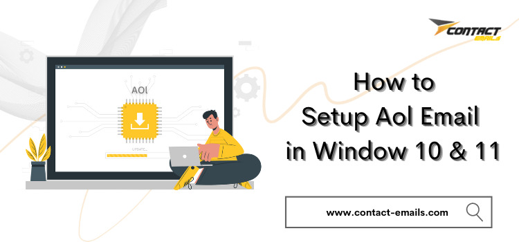How to Set up AOL Email on Windows 10 & 11 | Contact Emails