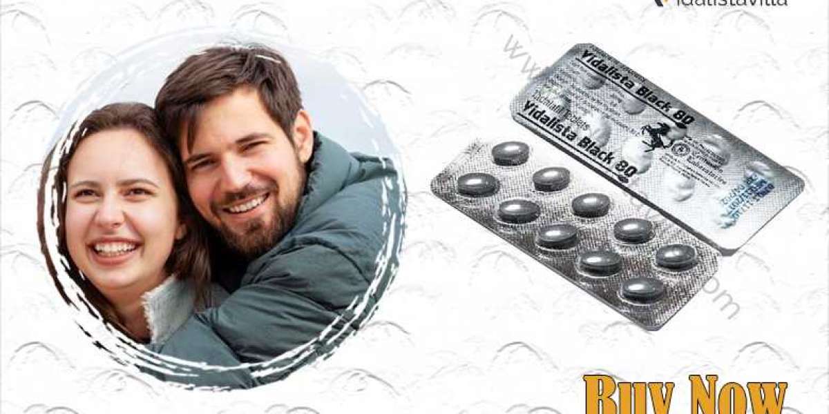 Vidalista Black 80mg: Well-Known Tadalafil ED Medication For Men