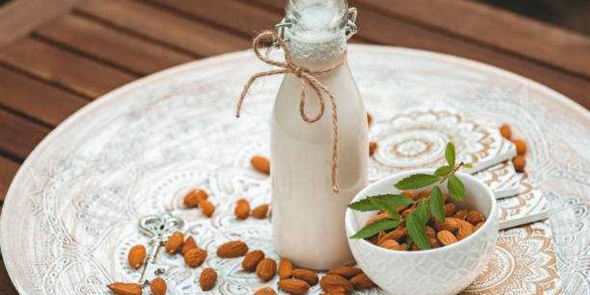 Almond milk market size, Future Scope For Revenue By 2030