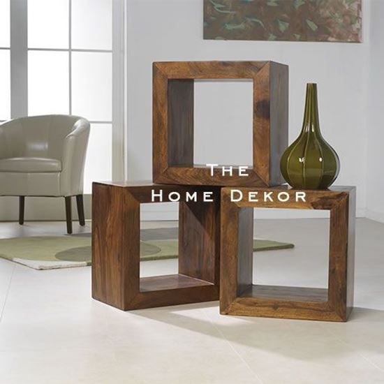 Buy Cube Trio Bookrack Online in India | The Home Dekor