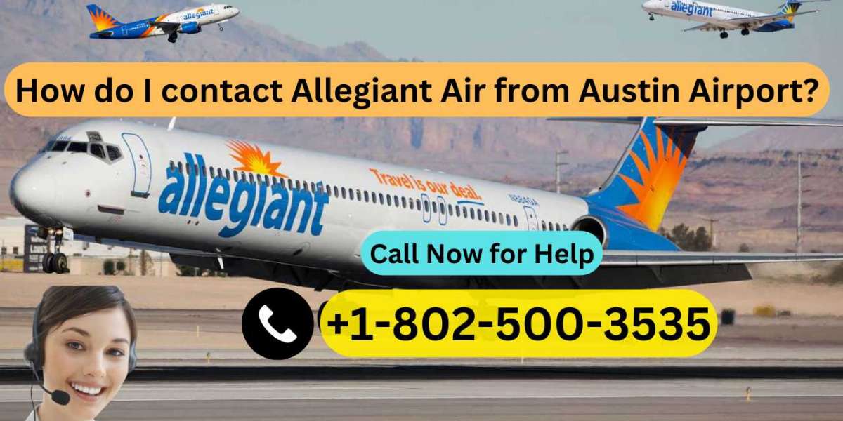 How do I contact Allegiant Air from Austin Airport?