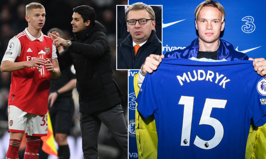 Zinchenko: ‘Tôi tin Mudryk sẽ thành công tại Chelsea’