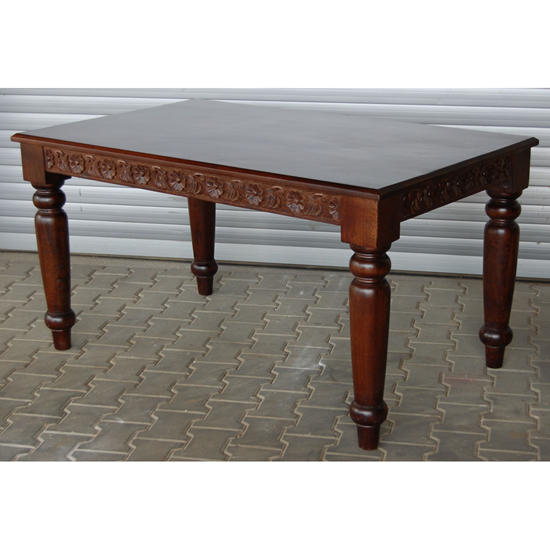 Buy Dome 6 Seater Dining Table Online in India | The Home Dekor