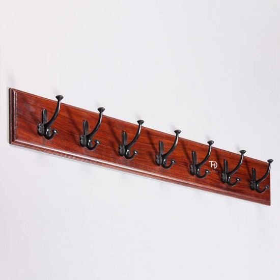 Vintage 7 hook hanger - Buy solid wood home decor | The Home Dekor