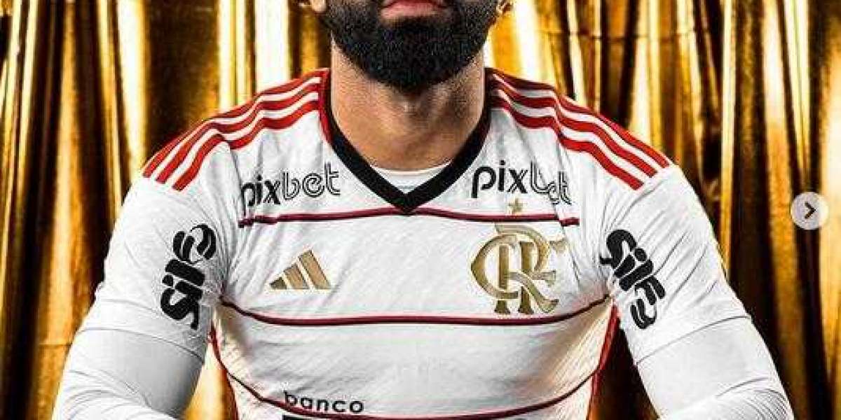 Poceni nogometni dresi CR Flamengo 2023 Adidas Gostujoči komplet