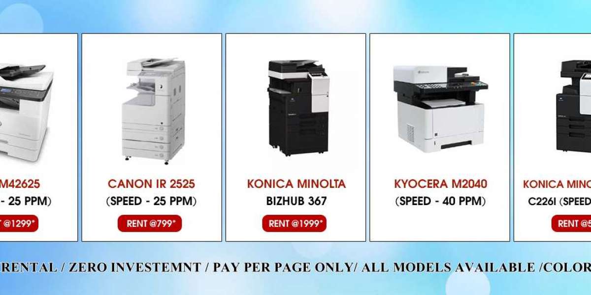 Rent a Konica Minolta Photocopier in Delhi from MS Photocopiers