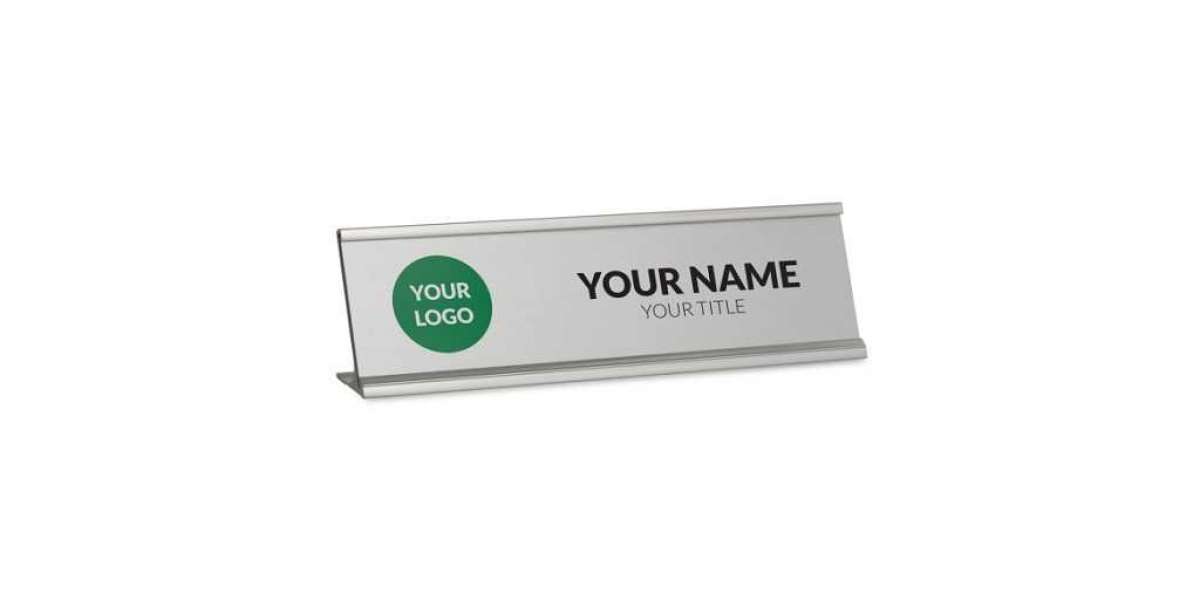 How You Can Customize Your Desk Name Plates