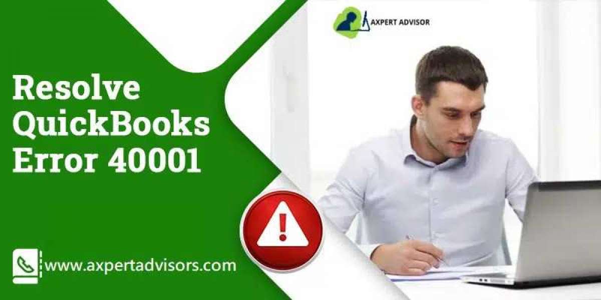QuickBooks Error 40001 – Steps to fix this QuickBooks Error