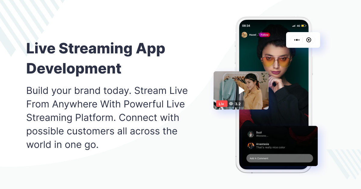 Live Video Streaming App Development Company - Mobikul