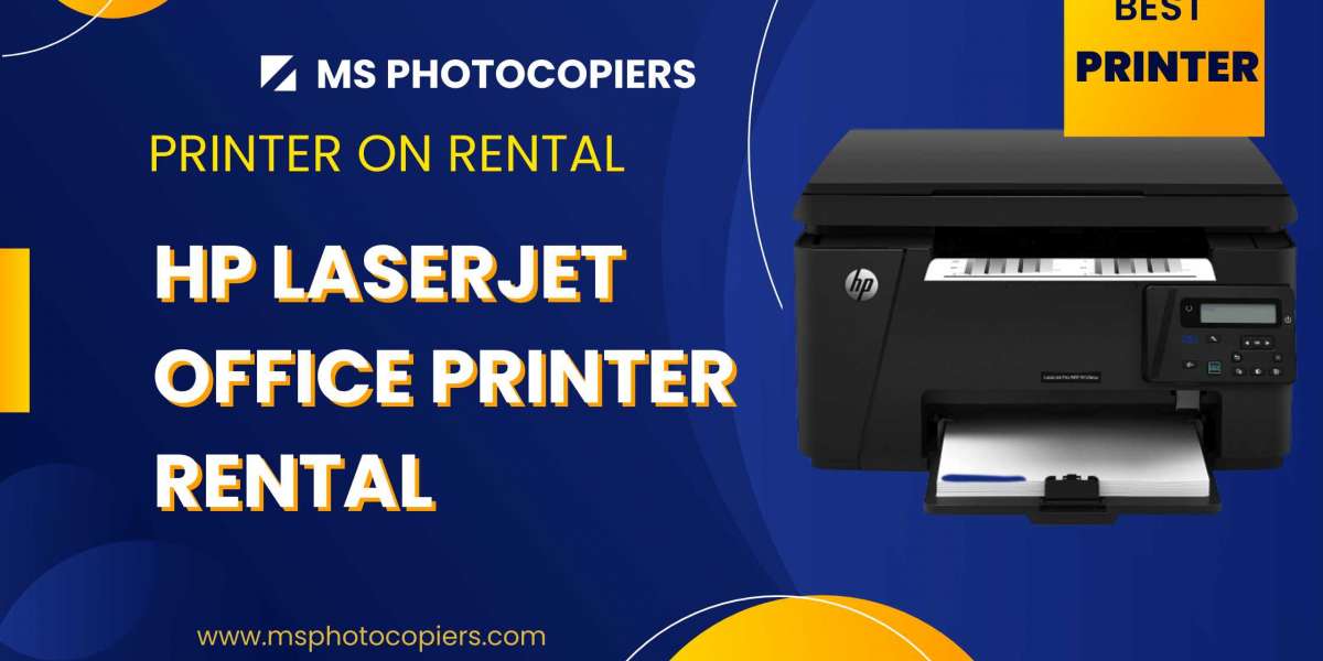 Printer Rental Solutions: Boost Efficiency with HP LaserJet Office Printer Rental from MS Photocopiers