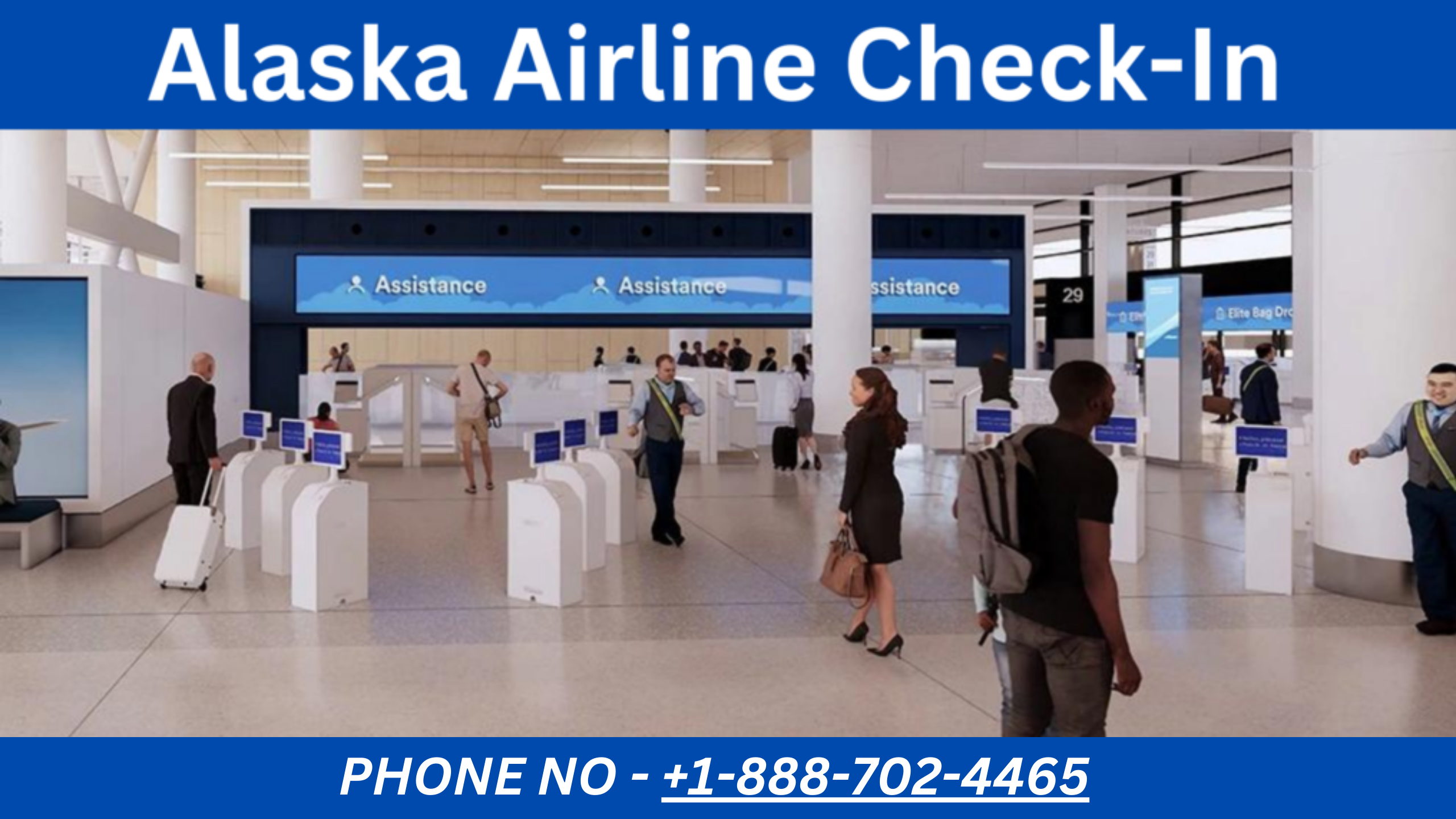 Alaska Airline Check-In 24/7 | Phone No : +1-888-702-4465