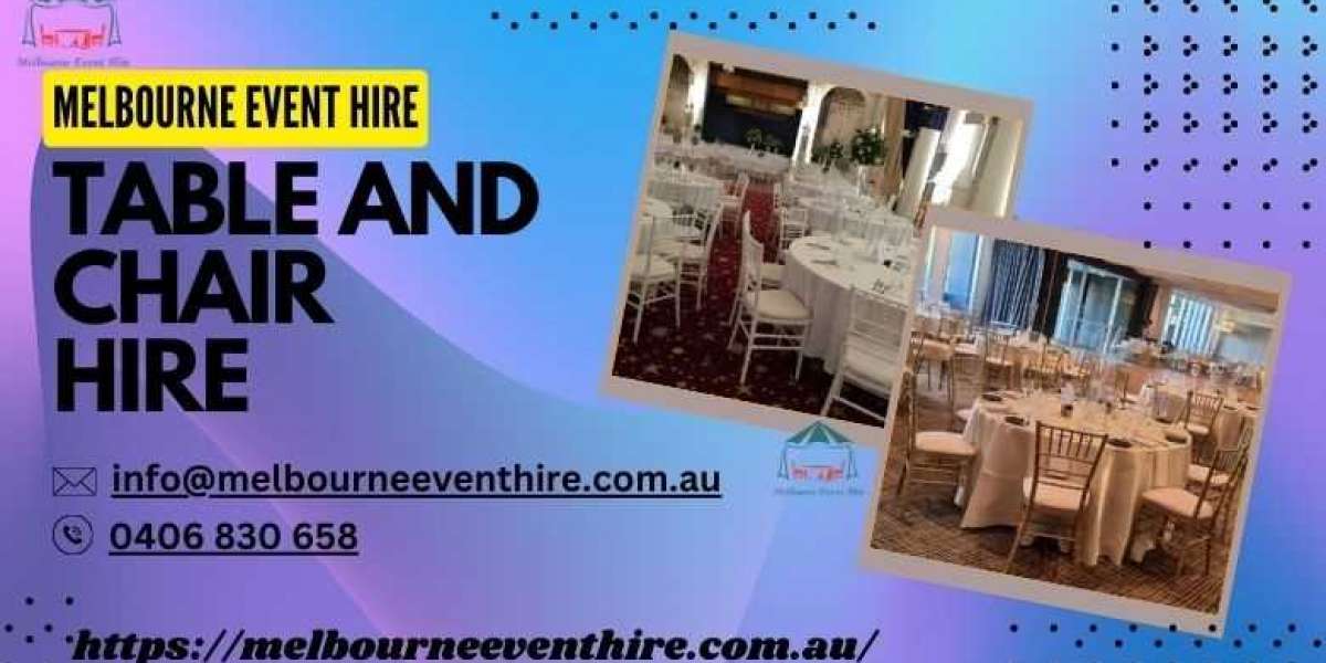 Table and Chair Hire Services in Melbourne | Find the Perfect Fit for Your Event