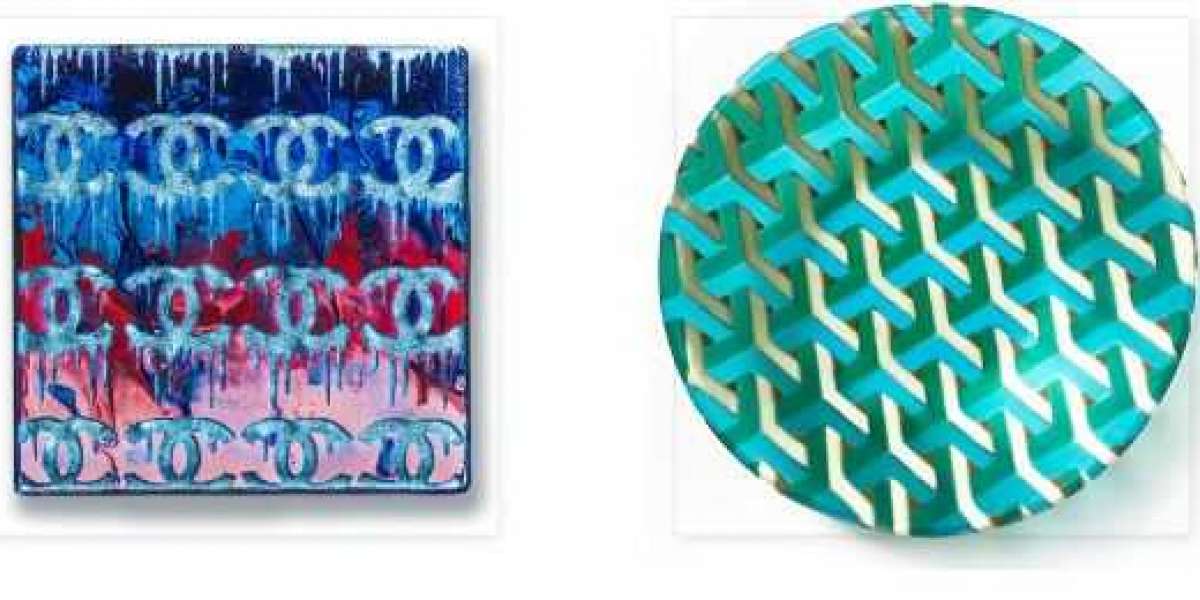Functional Beauty: Explore OM GLASS ART's Fused Glass Plates Collection