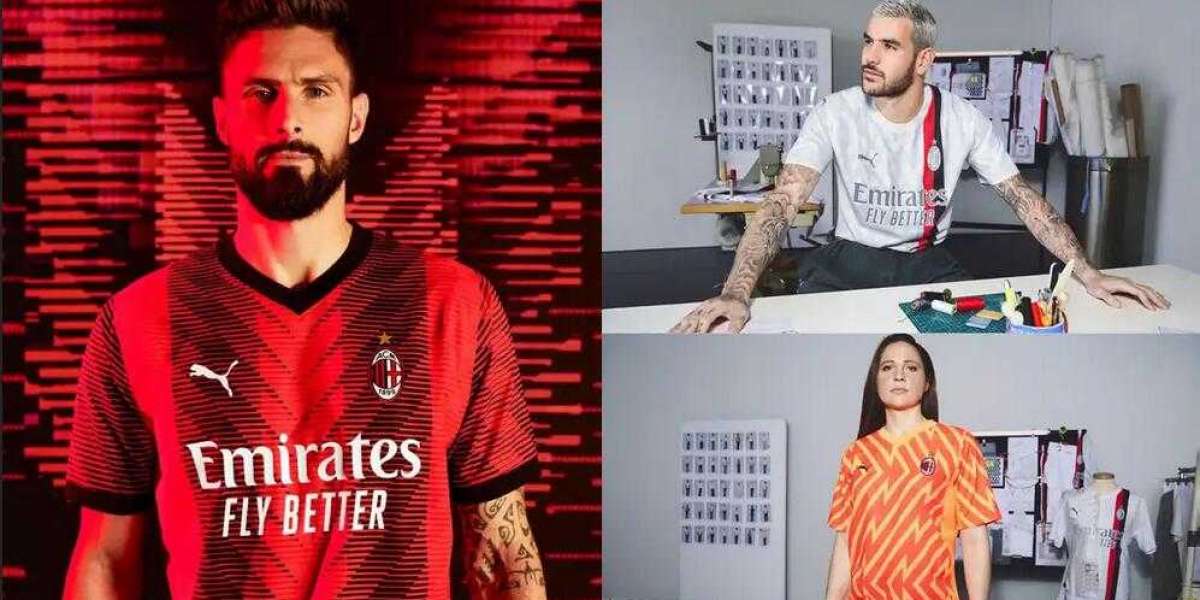 AC Milan 2023 2024 tretji komplet nogometni dresi prodaja