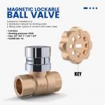 lockable ball valve