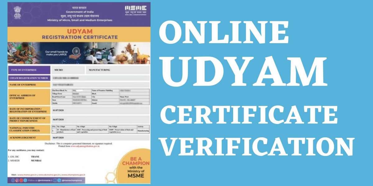 Essential Documents for Udyam Registration Verification