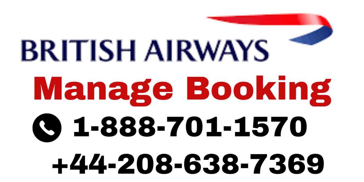 How do I manage booking with British Airways?