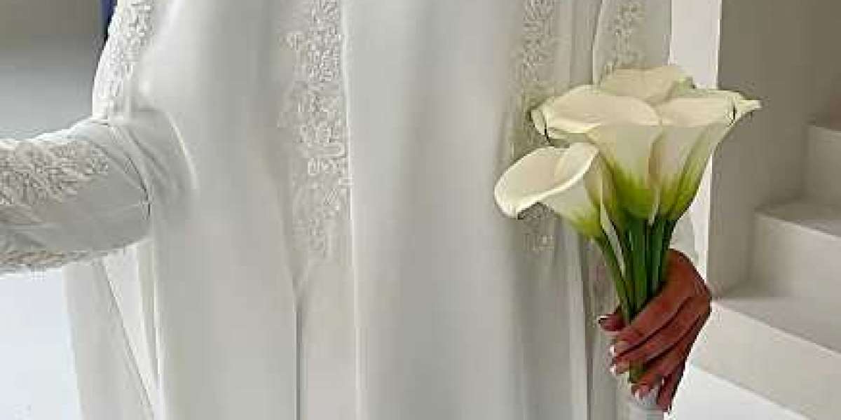 Elegance Redefined: Bridal Hijab and Modest Bridal Dress Ameera at Modest Bridal Wear