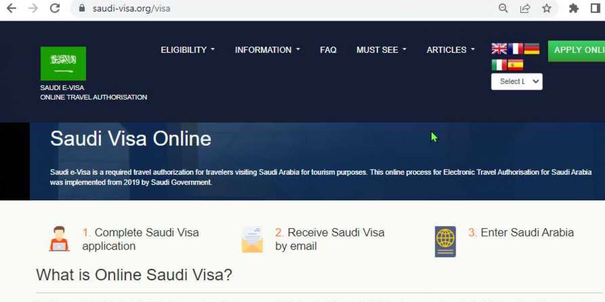 SAUDI Official Government Immigration Visa Application Online