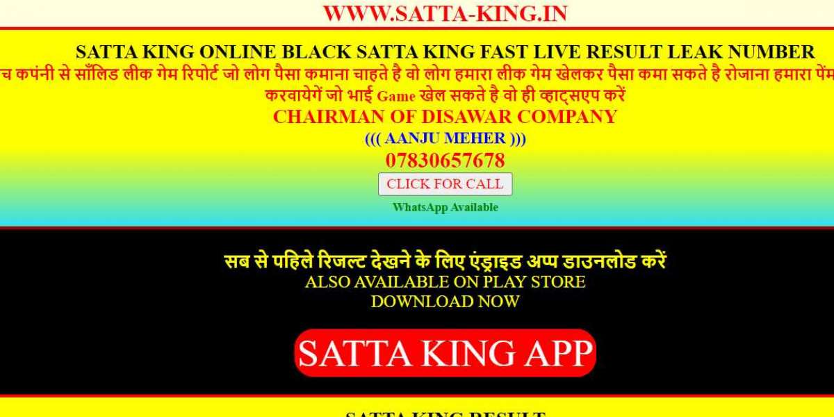 Satta Bazar Tips: Enhancing Your Betting Strategy