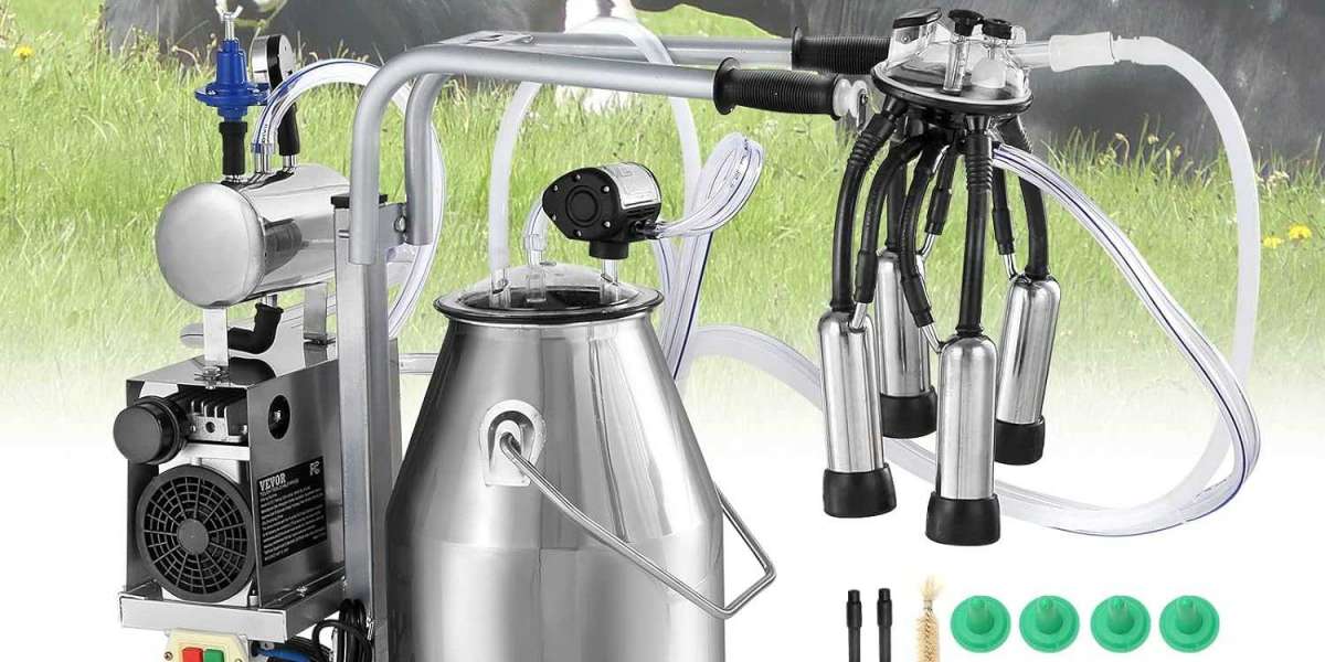 Improving Milk Production with Modern Cow Milking Machine