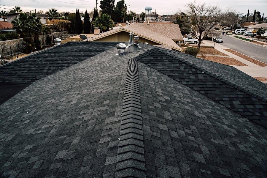 Onyx Black Shingles On House: Do Black Roof Tiles Make A Home Hotter  - UBrothers Construction