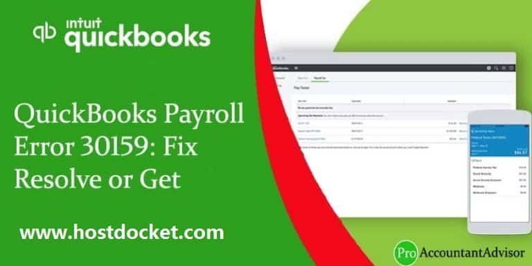 Fix QuickBooks Payroll Error Code 30159 Like a Pro [Solved]