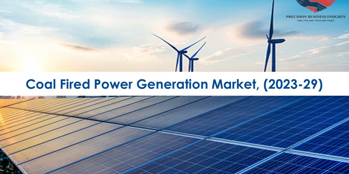 Coal Fired Power Generation Market Trends and Segments Forecast To 2029