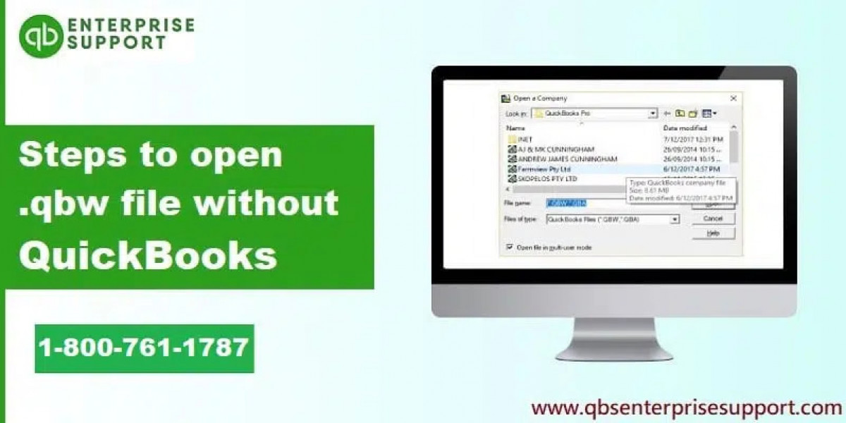 Steps to Open QBW File Without QuickBooks Desktop
