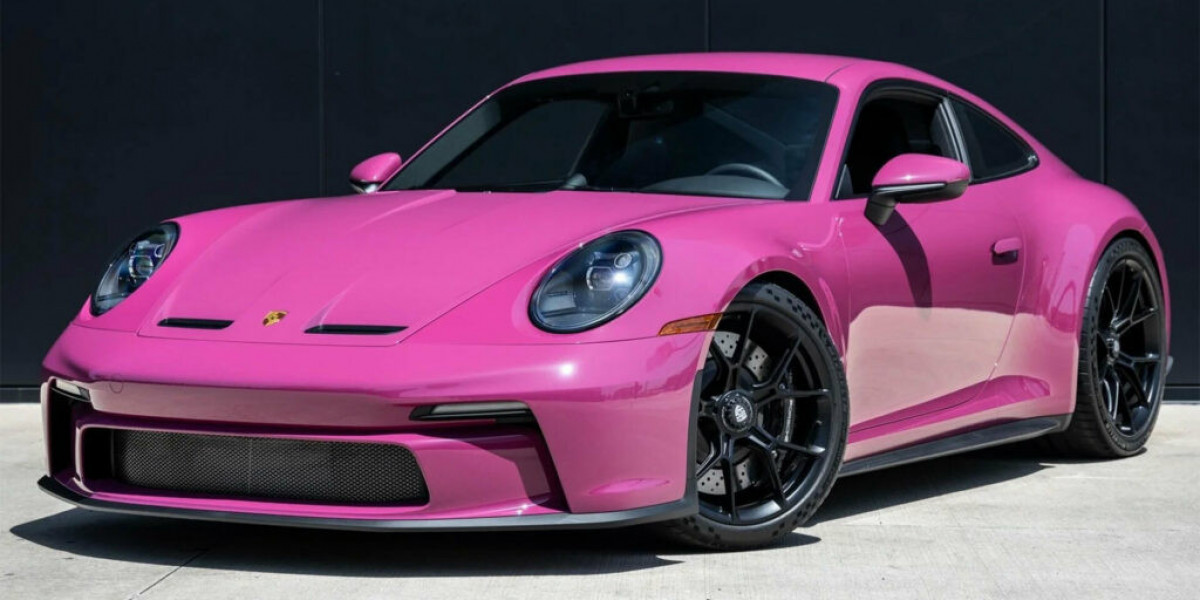 Cruising in Style: A Ride in the Pink Porsche