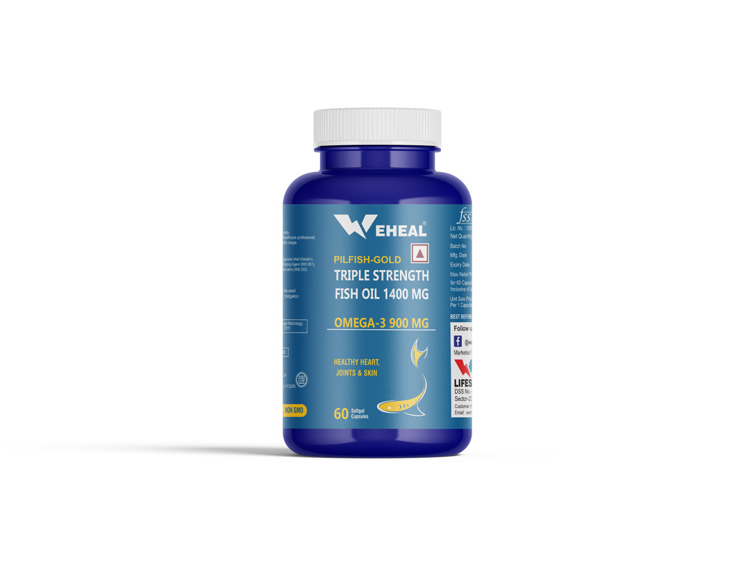 Buy Triple Strength Fish Oil Capsules Online at Best Price