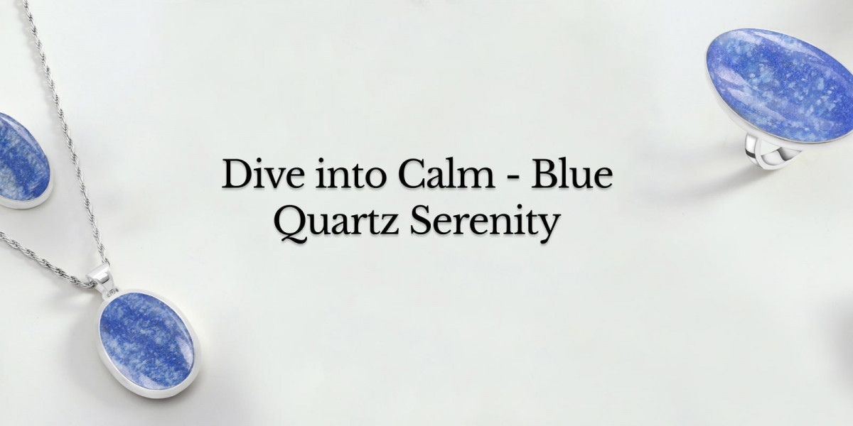 Blue Quartz Tranquility: A Serene Dive into Calm Blue Waters