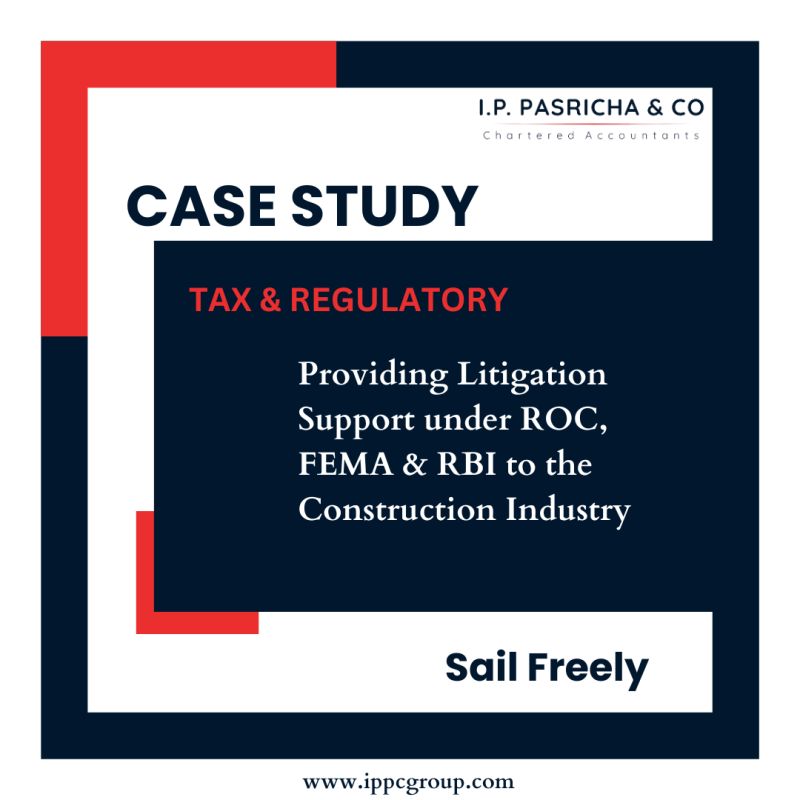 Tax & Regulatory Services | I.P. Pasricha & Co