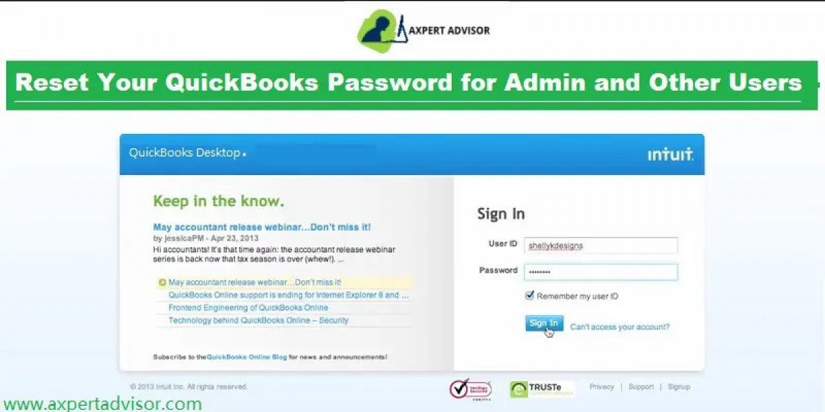 How to Reset your Admin Password for QuickBooks Desktop?