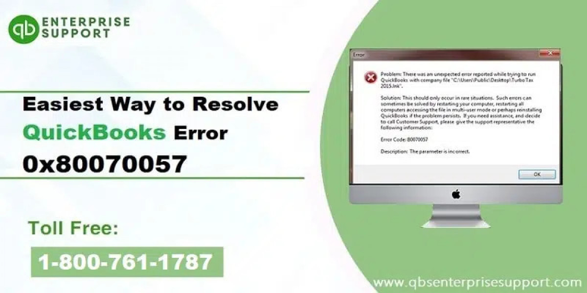 Troubleshooting Guide to Fix QuickBooks Error 80070057