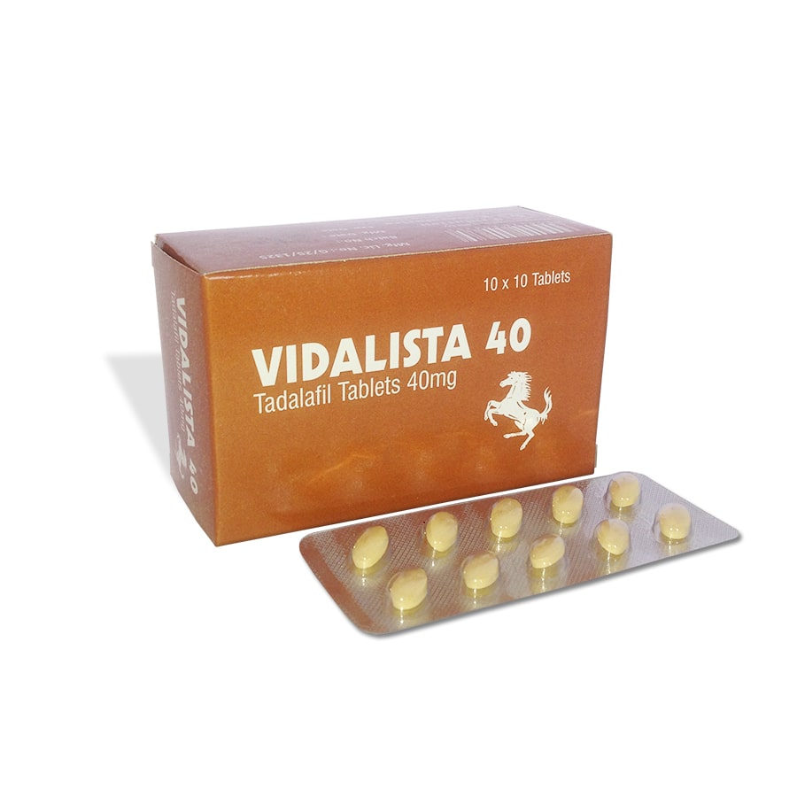 Vidalista 40 mg - Review, Side Effects, Dosage