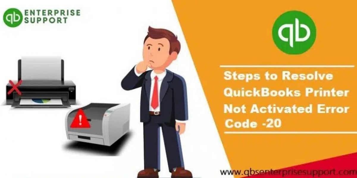 QuickBooks Printer not activated Error Code 20 - Fix Resolve