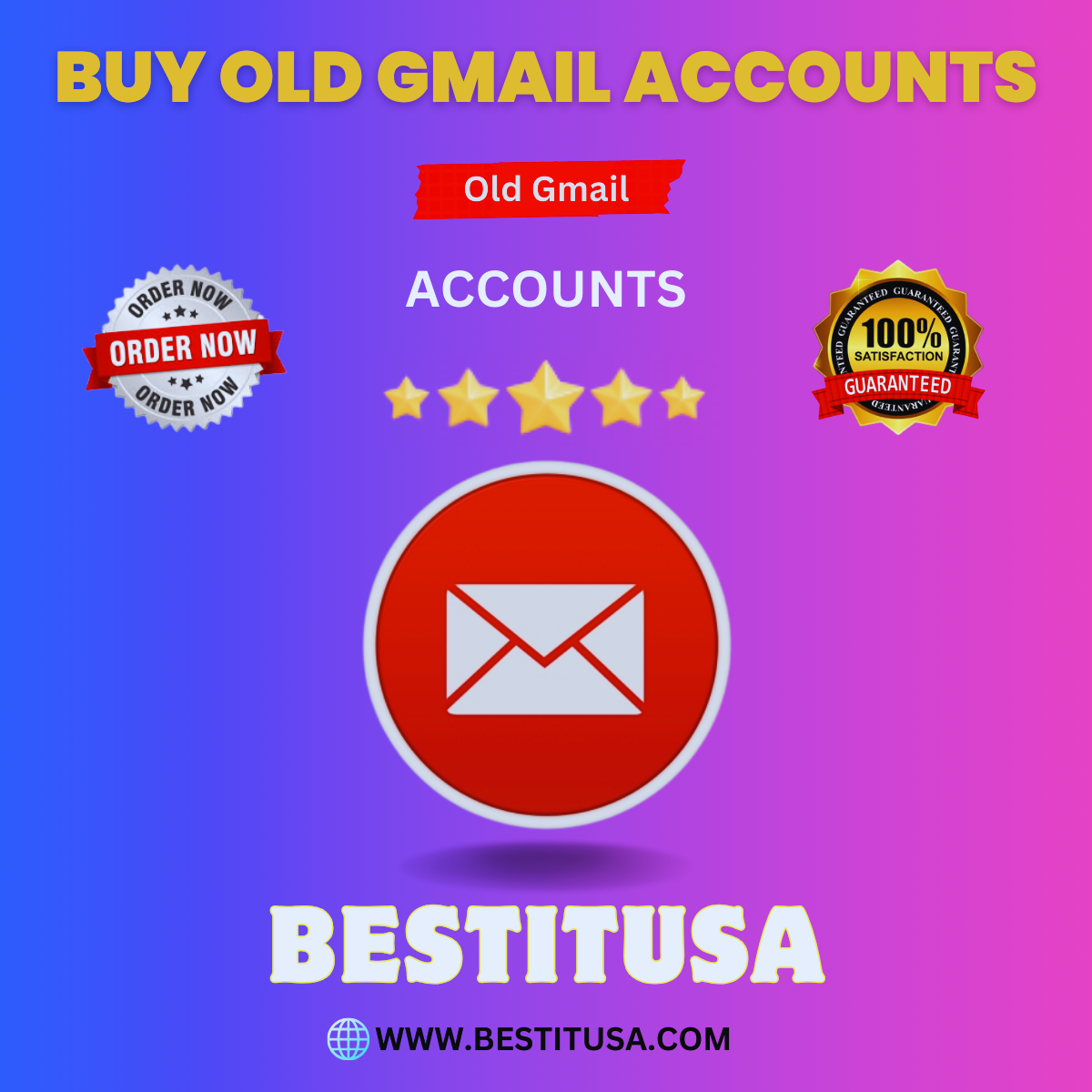 BUY OLD GMAIL ACCOUNTS - BestItUsa