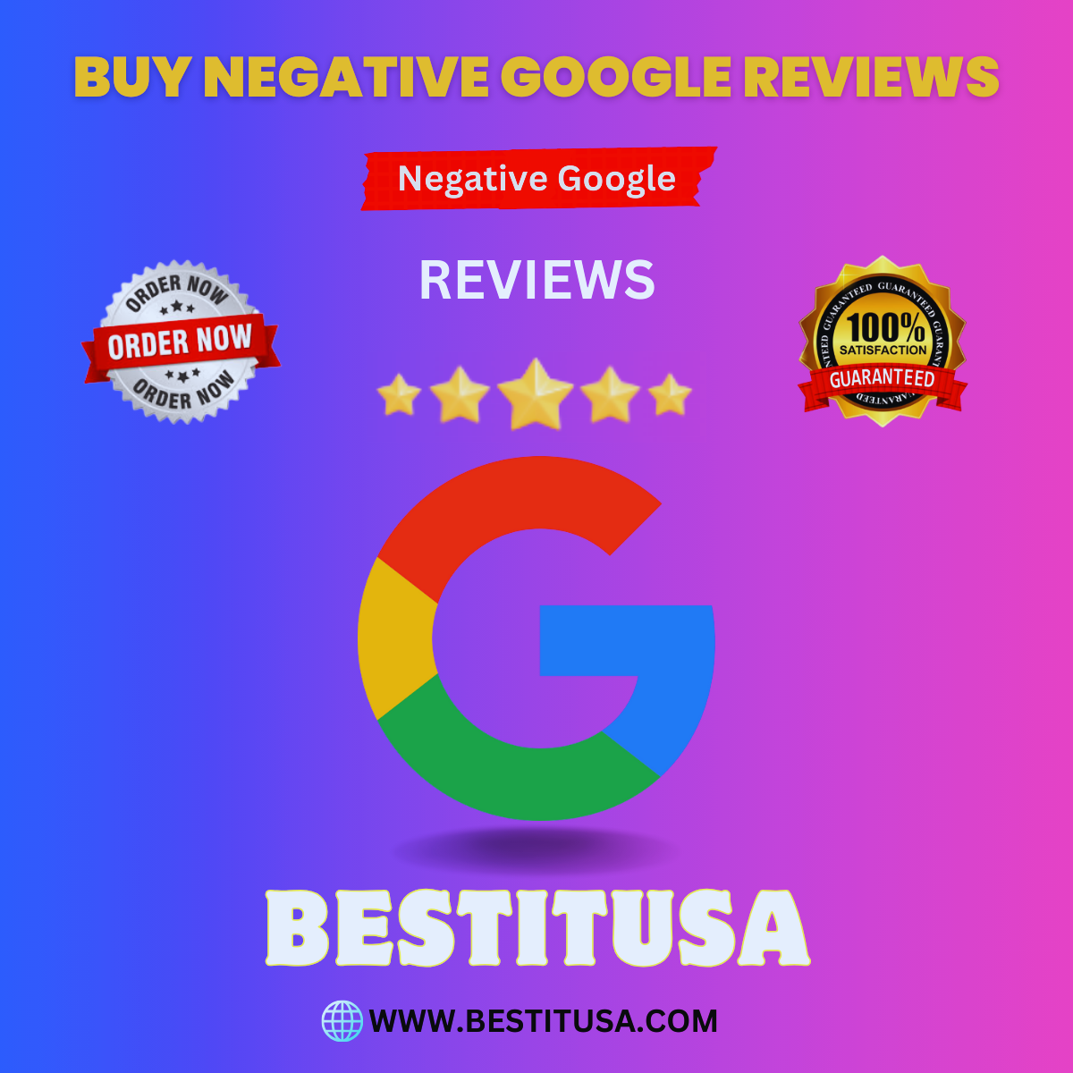 BUY NEGATIVE GOOGLE REVIEWS - BestItUsa