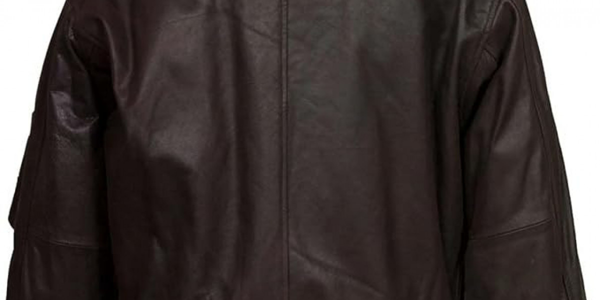 Embrace Timeless Style with the Brown Leather Bomber Jacket: A Fusion of Comfort and Fashion