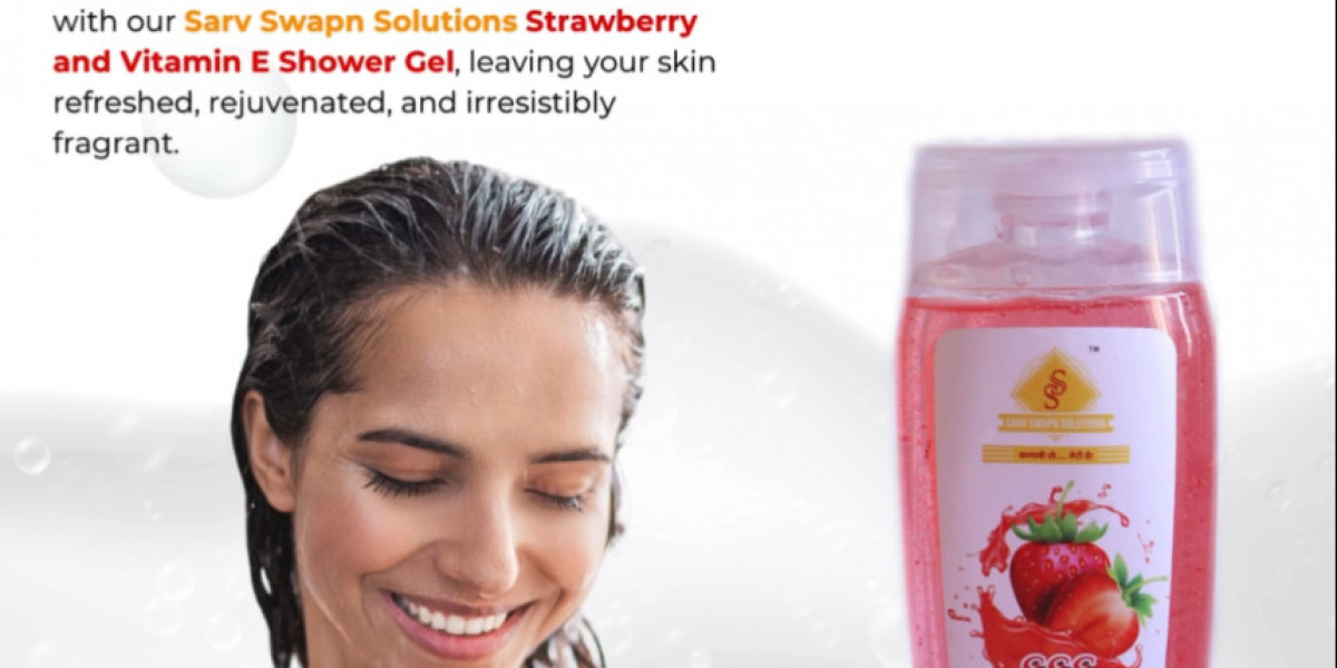 Revitalize Your Skin With Strawberry And Vitamin E Shower Gel By Sarv Solutions