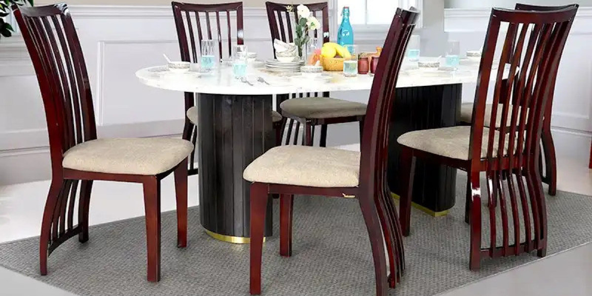 marble dining table and chairs