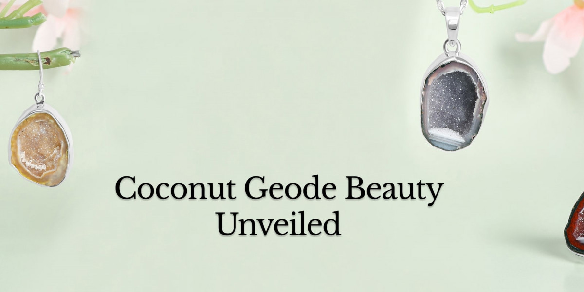 Coconut Geode Charms: Exploring Nature's Cracked Coconut