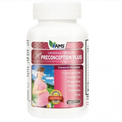 AMS Preconception Plus Female 180 Capsules Profile Picture