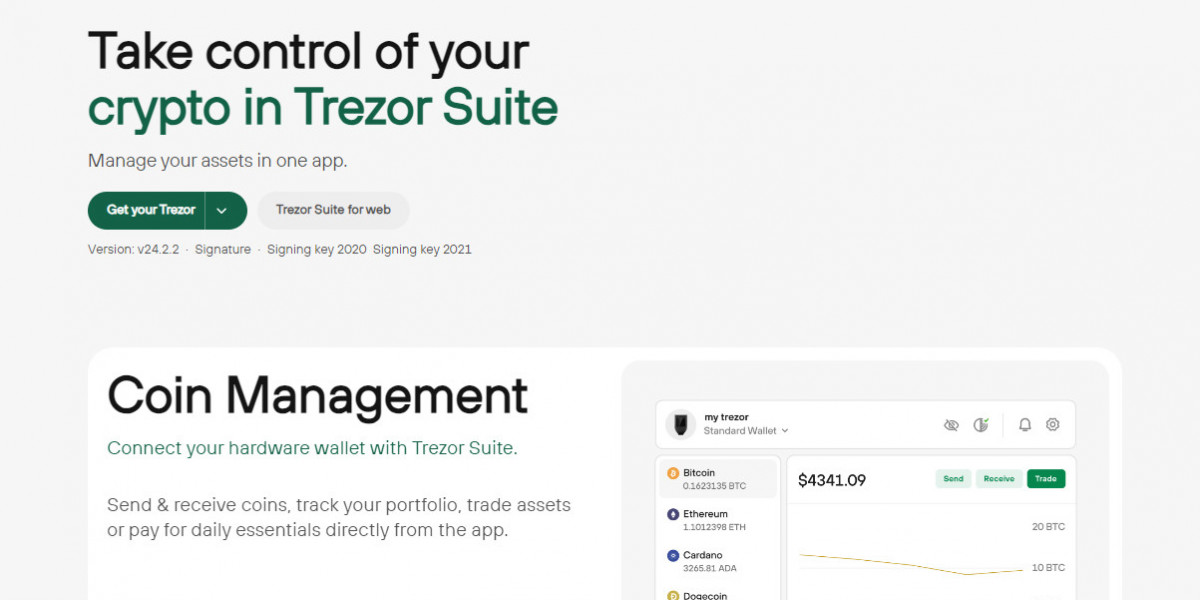 Trezor.io/Start (Official) | Crypto Management on Desktop & Web